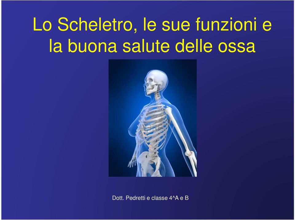 funzioni e la