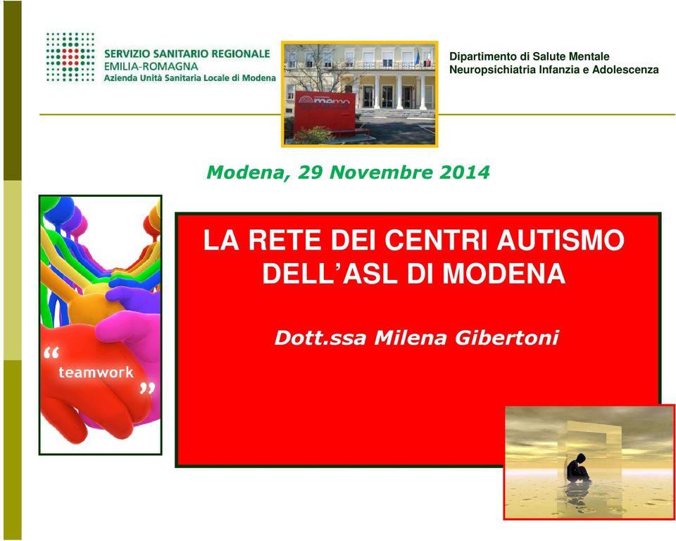 Modena, 29 Novembre 2014 LA RETE DEI