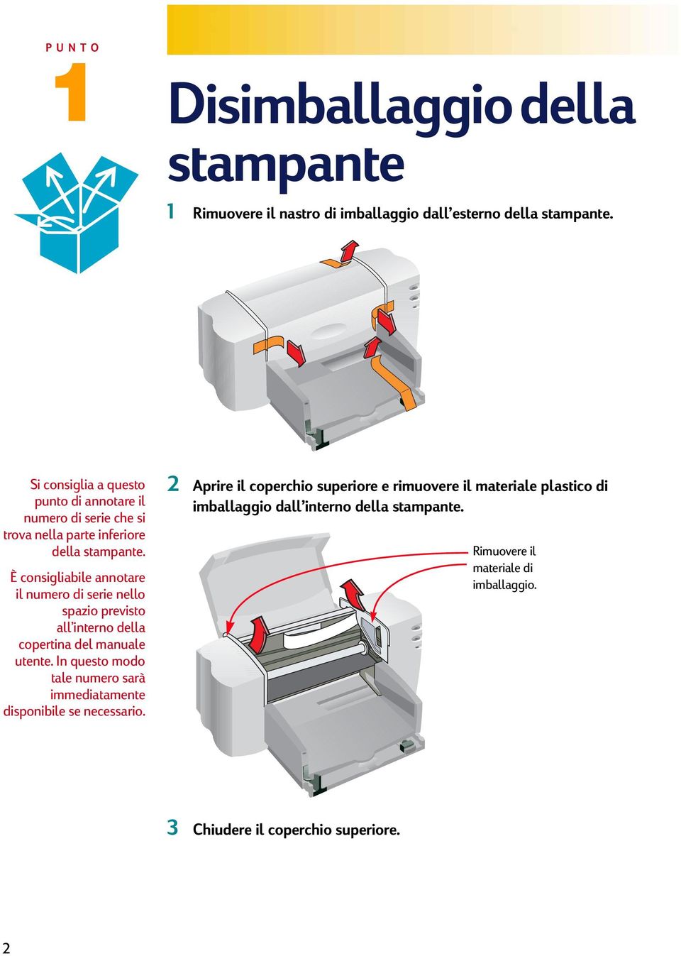 È consigliabile annotare il numero di serie nello spazio previsto all interno della copertina del manuale utente.