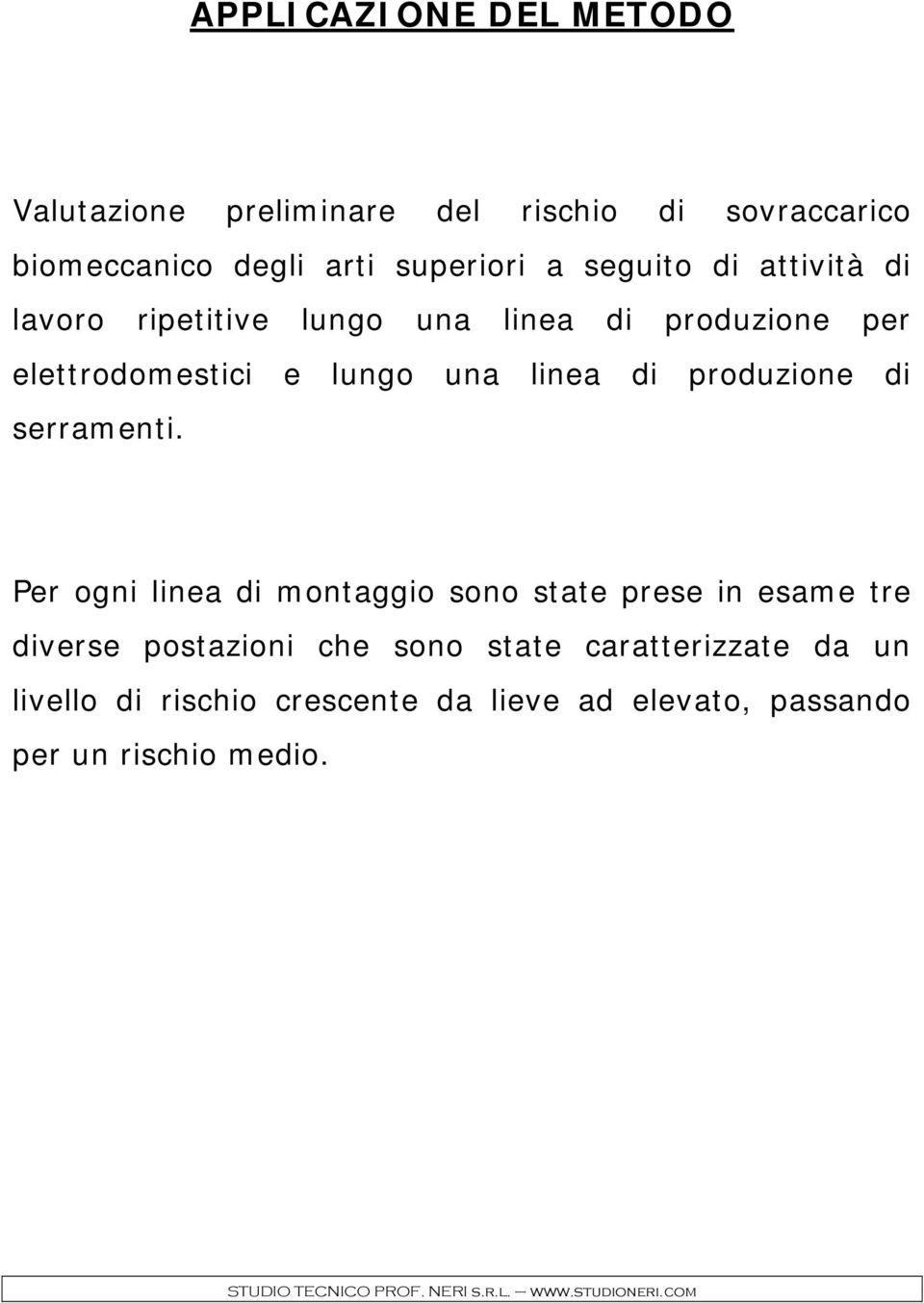 linea di produzione di serramenti.