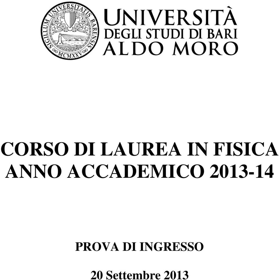 ACCADEMICO 2013-14