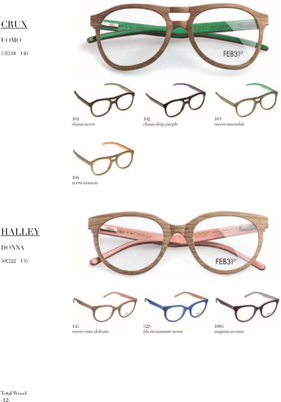 HALLEY DONNA 50 22 135 145 rovere/rosa delicato