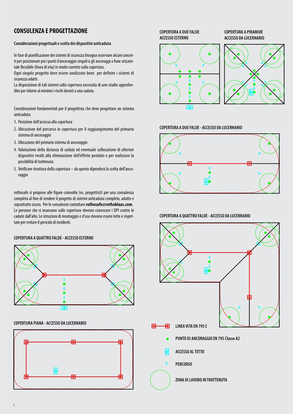 Ogni singolo progetto deve essere analizzato bene per definire i sistemi di sicurezza adatti.