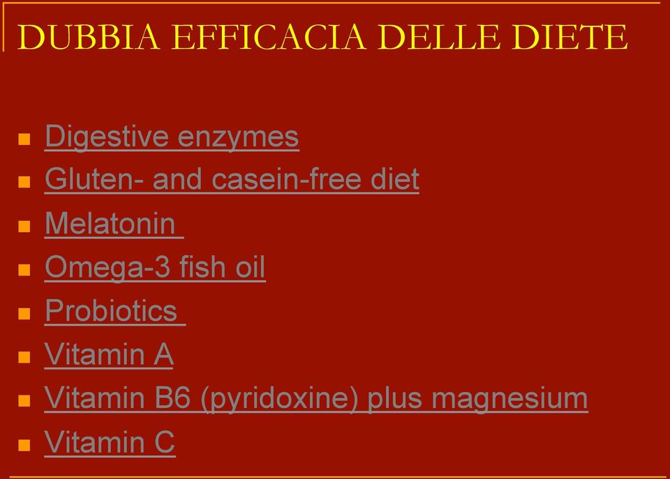 Melatonin Omega-3 fish oil Probiotics