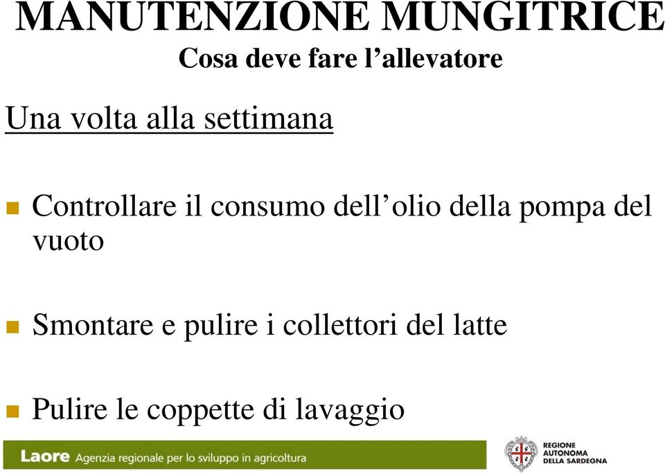 consumo dell olio della pompa del vuoto Smontare e