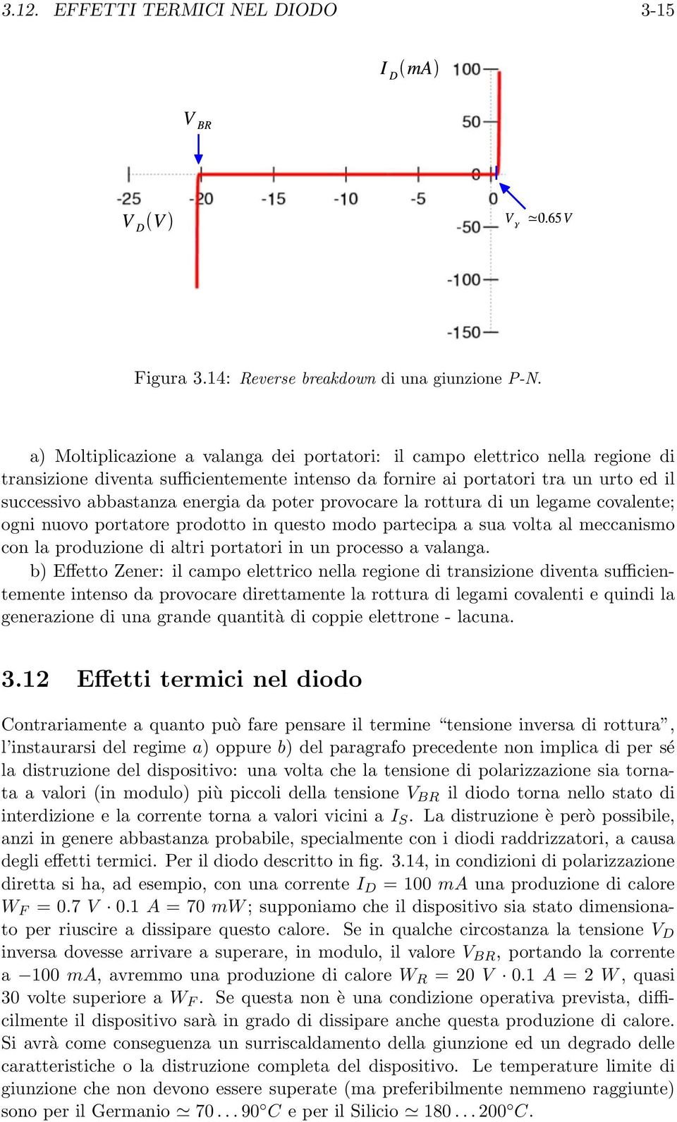 poter provocare la rottura di un legame covalente; ogni nuovo portatore prodotto in questo modo partecipa a sua volta al meccanismo con la produzione di altri portatori in un processo a valanga.