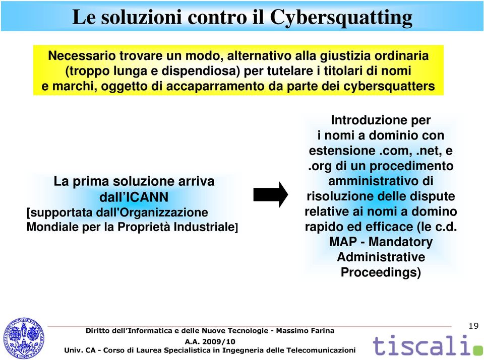 dall'organizzazione Mondiale per la Proprietà Industriale] Introduzione per i nomi a dominio con estensione.com,.net, e.