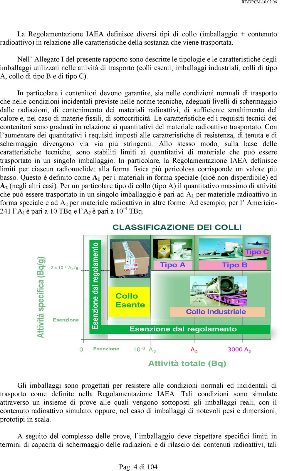 collo di tipo B e di tipo C).