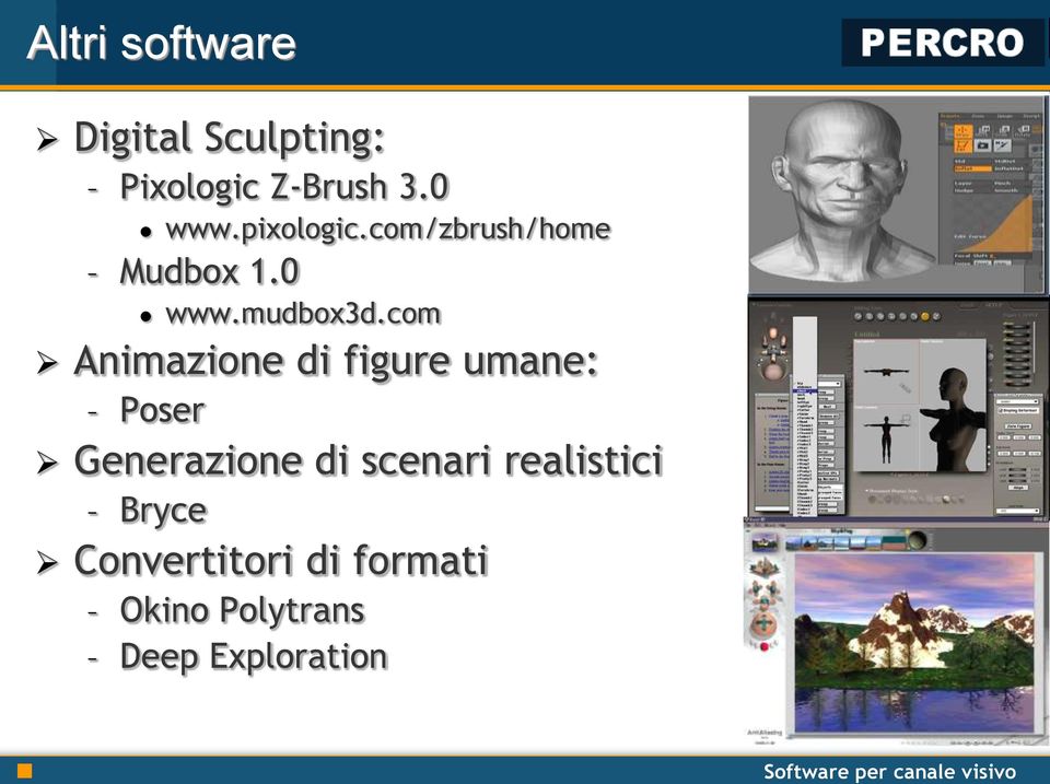 com Animazione di figure umane: Poser Generazione di scenari