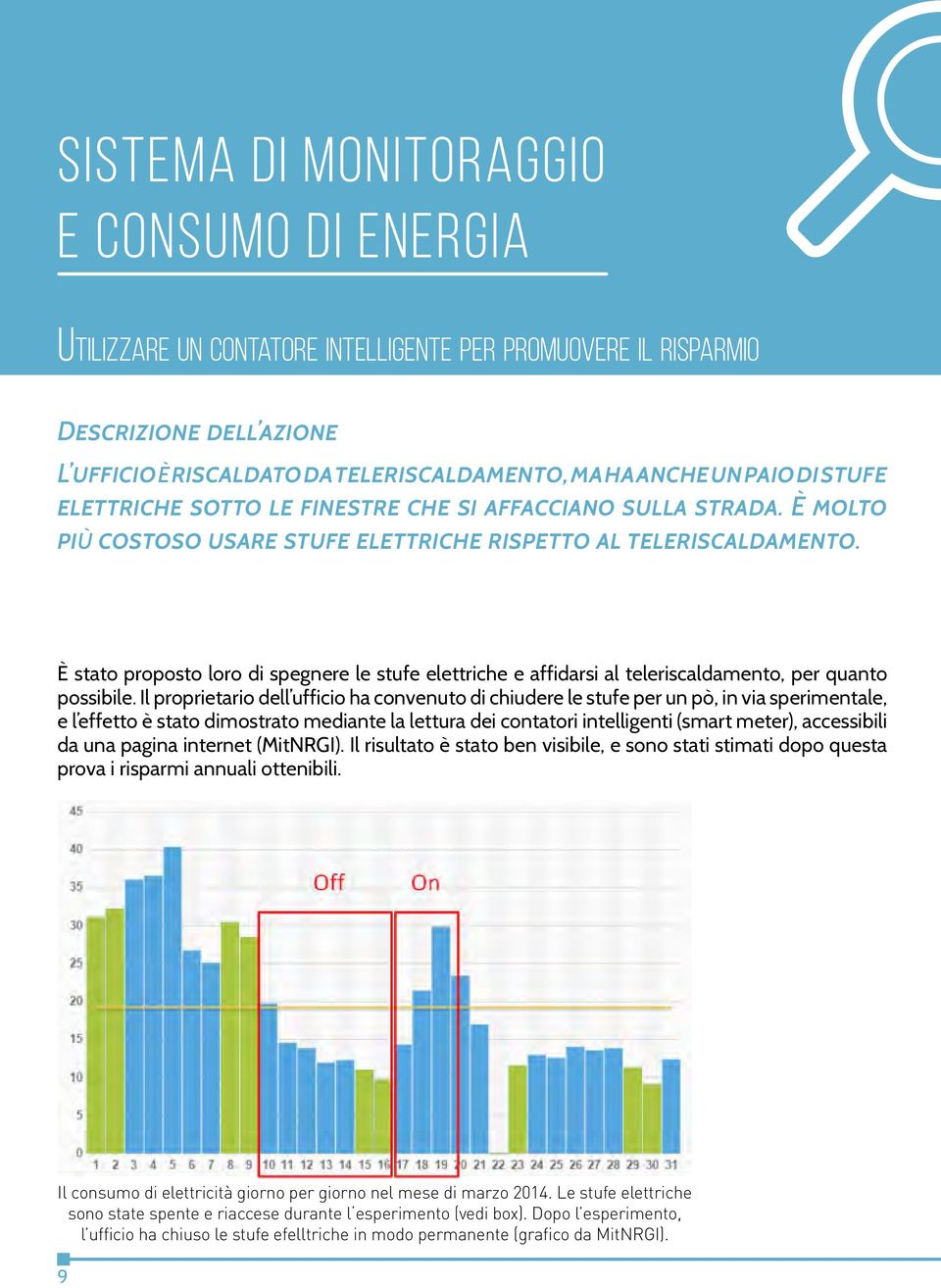 È stato proposto loro di spegnere le stufe elettriche e affidarsi al teleriscaldamento, per quanto possibile.