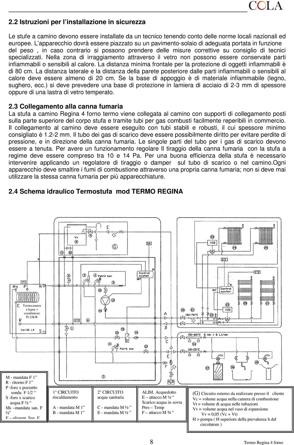 specializzati. Nella zona di irraggiamento attraverso il vetro non possono essere conservate parti infiammabili o sensibili al calore.