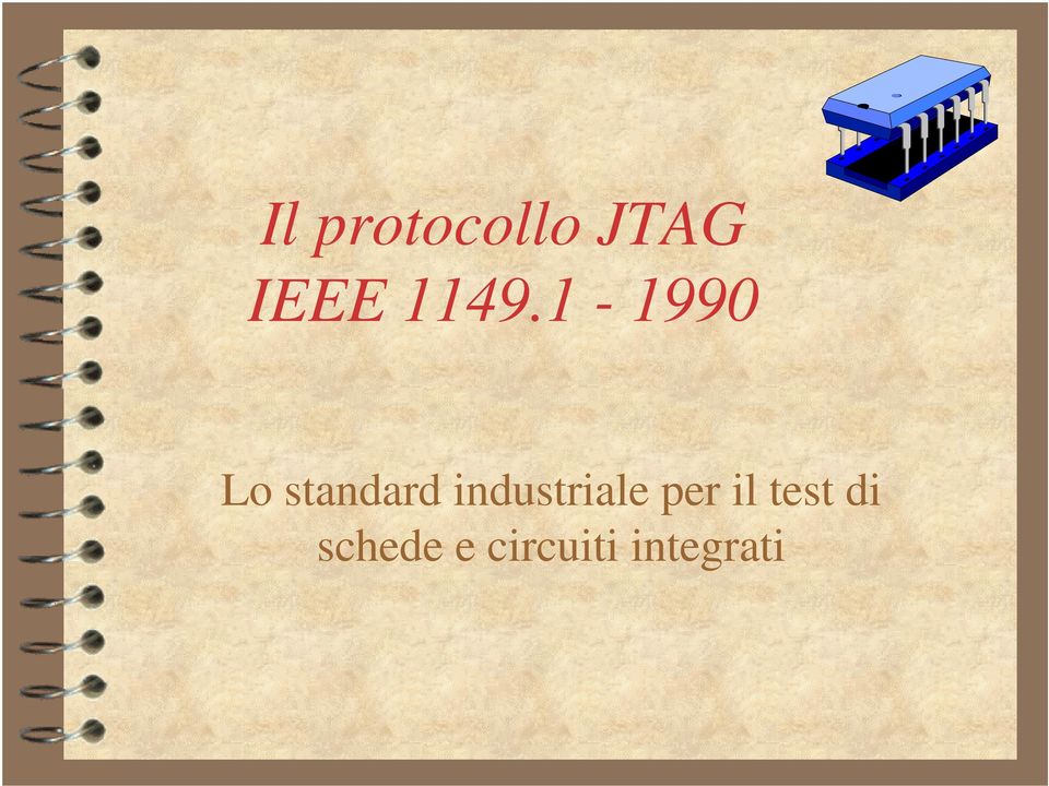 industriale per il test