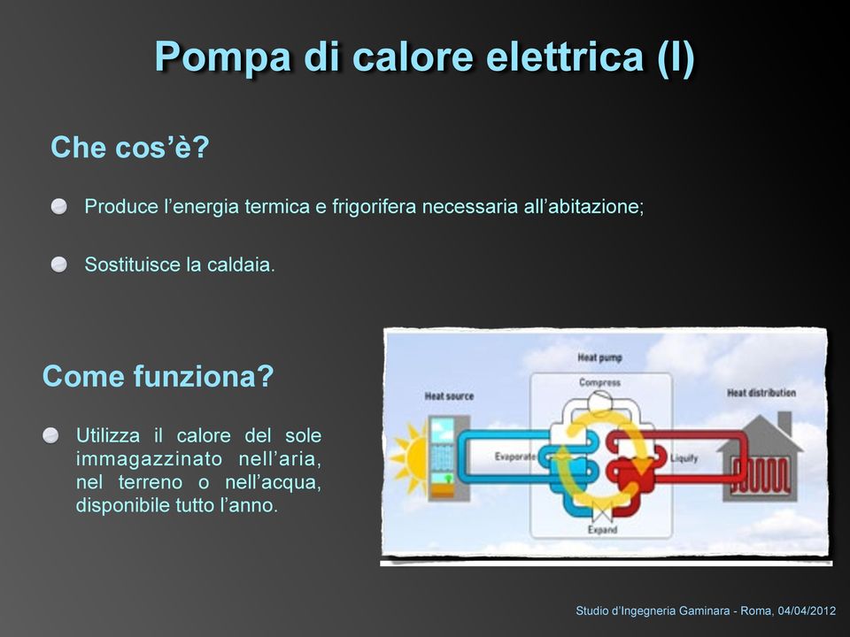 abitazione; Sostituisce la caldaia. Come funziona?