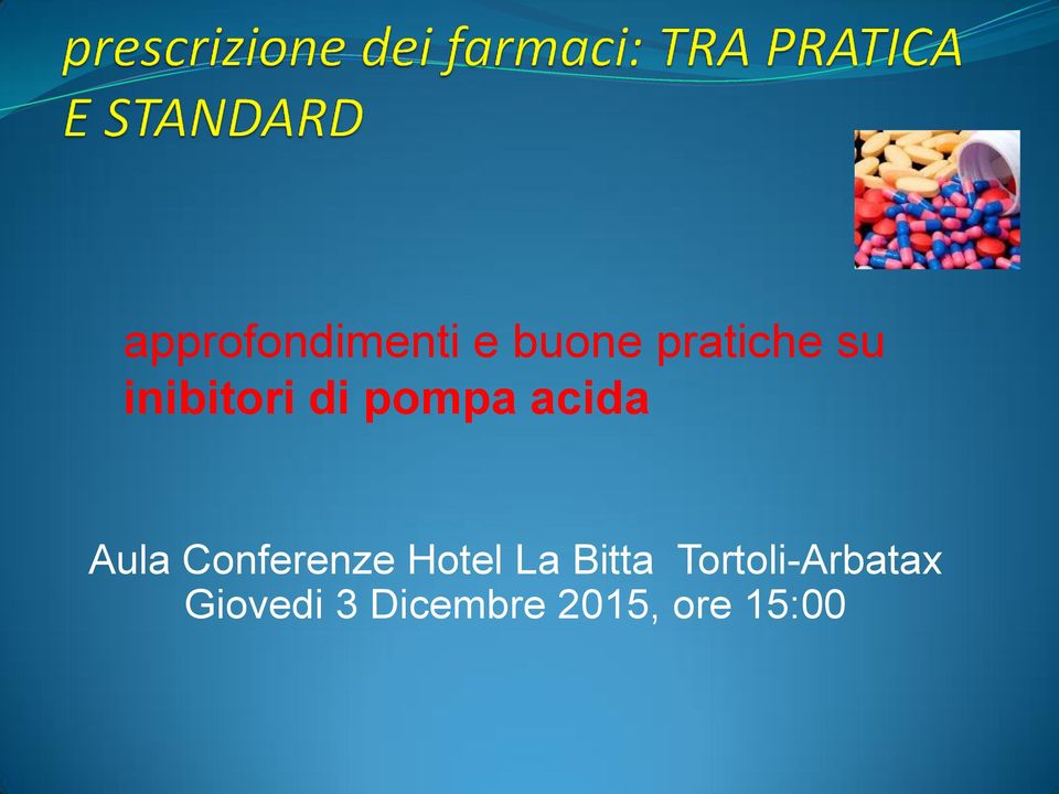 Conferenze Hotel La Bitta