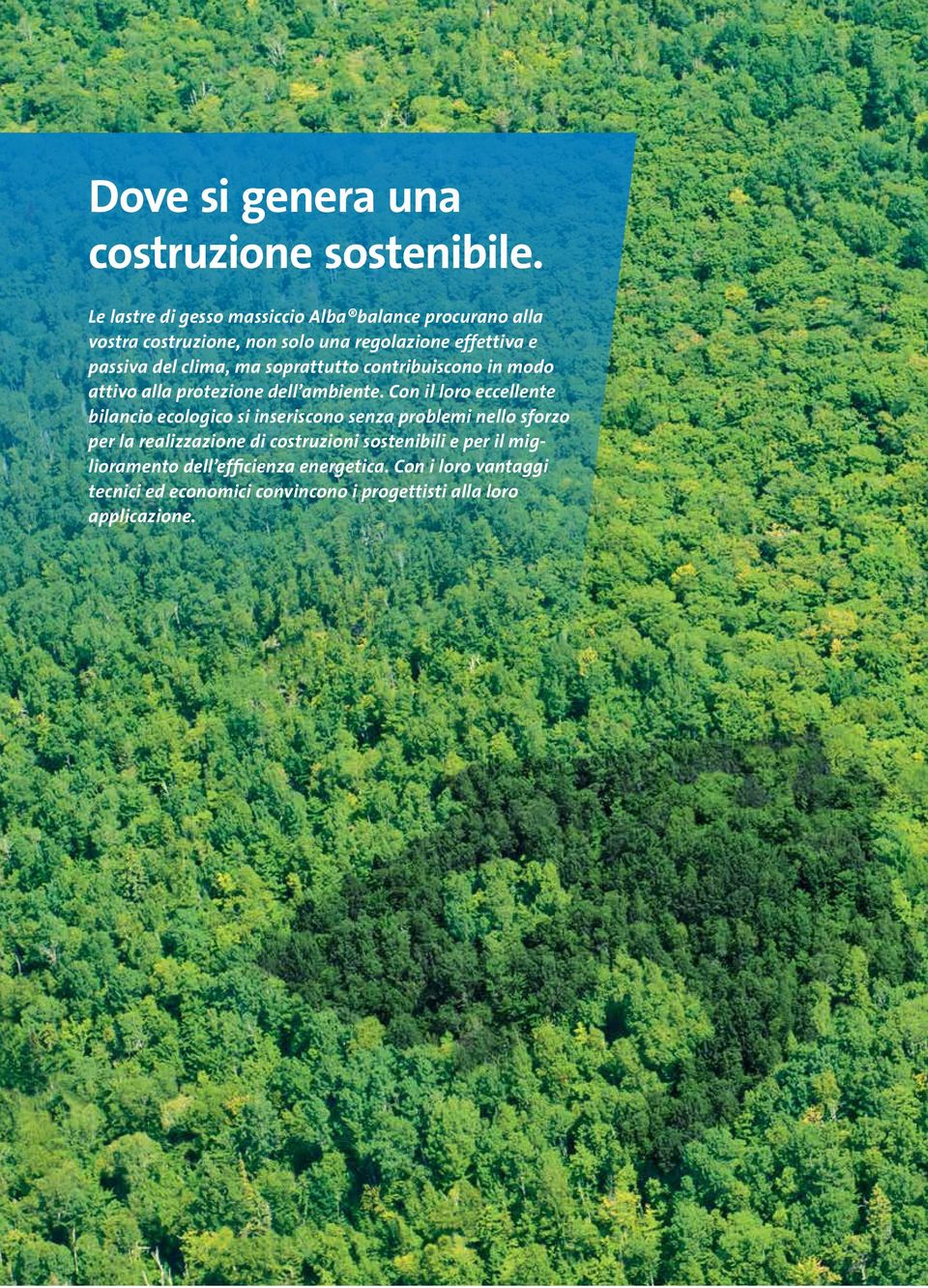 clima, ma soprattutto contribuiscono in modo attivo alla protezione dell ambiente.