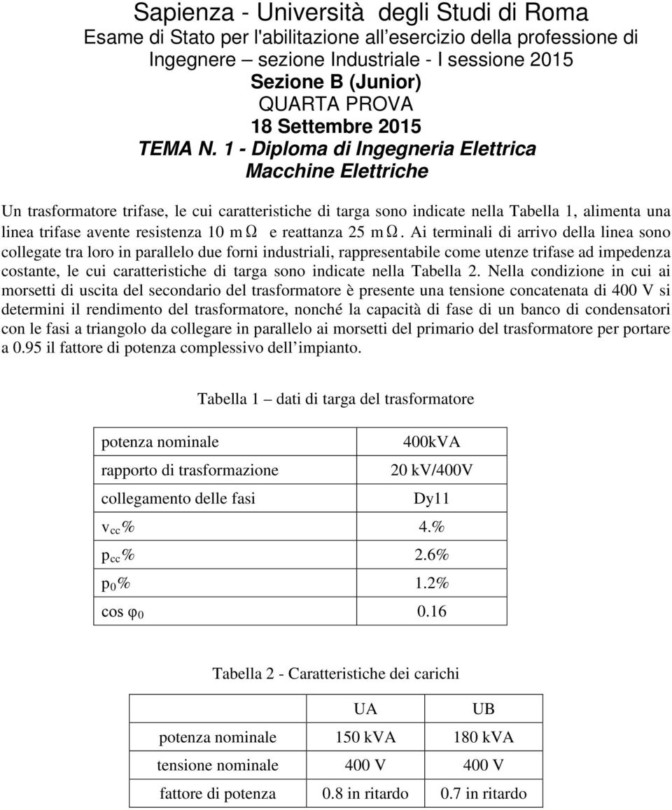 reattanza 25 mω.