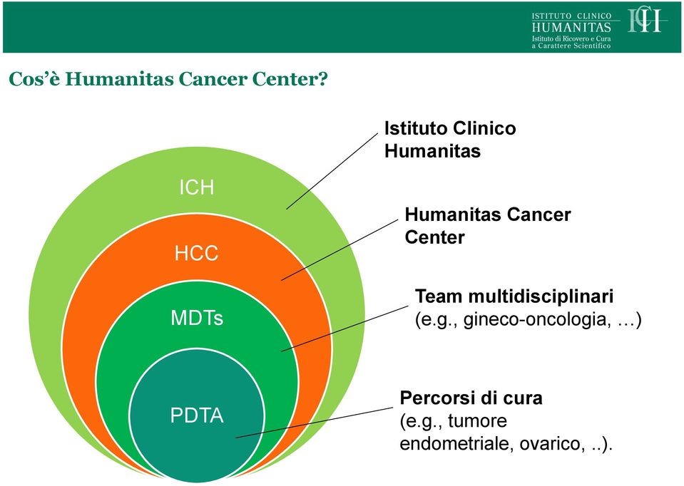 Cancer Center Team multidisciplinari (e.g.