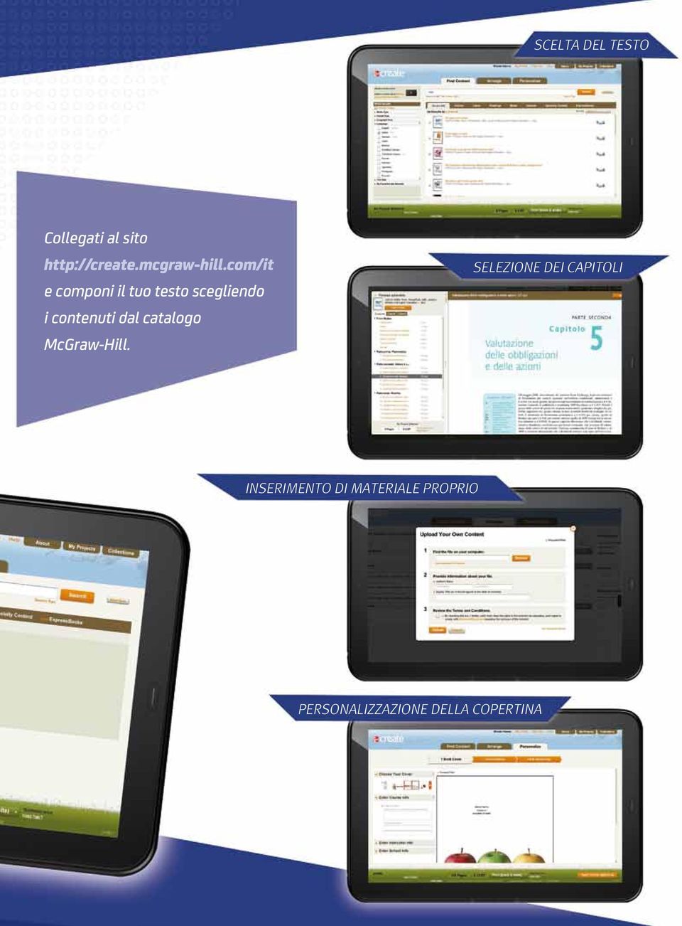 com/it e componi il tuo testo scegliendo i contenuti dal