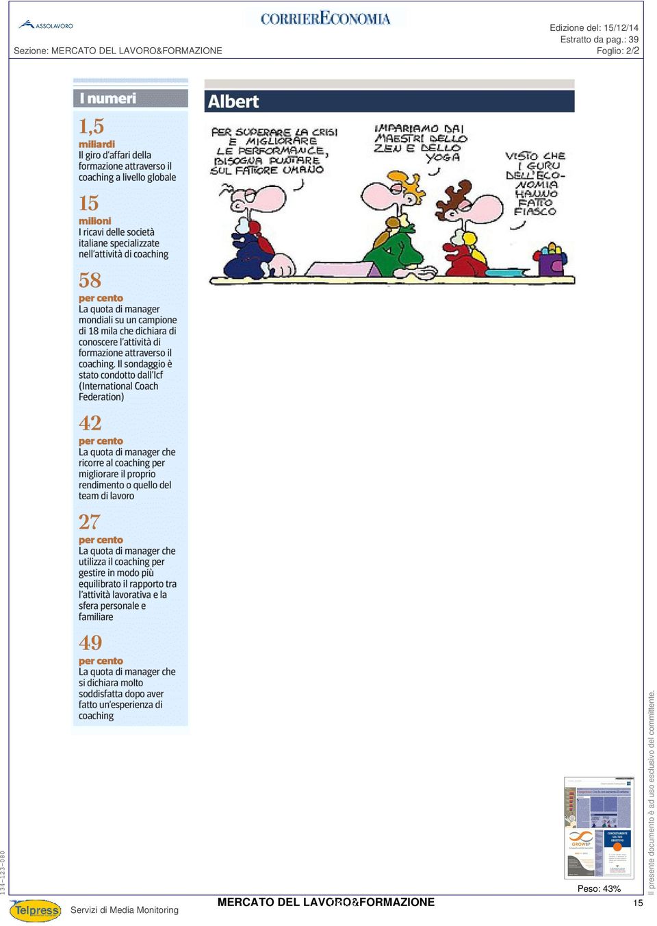 LAVORO&FORMAZIONE Foglio: 2/2