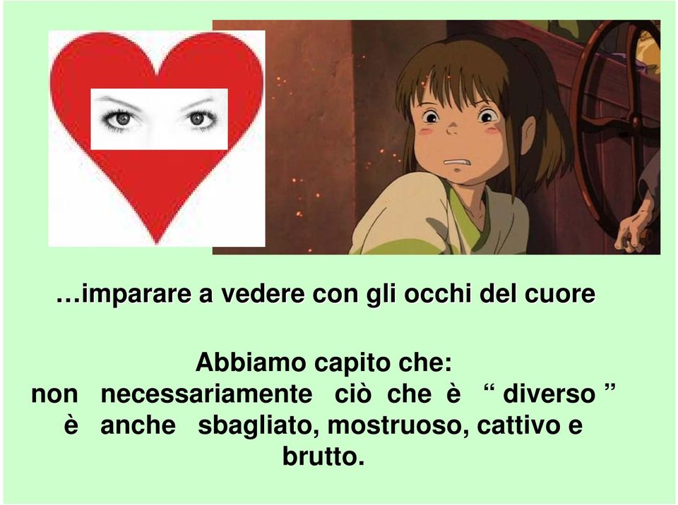 necessariamente ciò che è diverso è