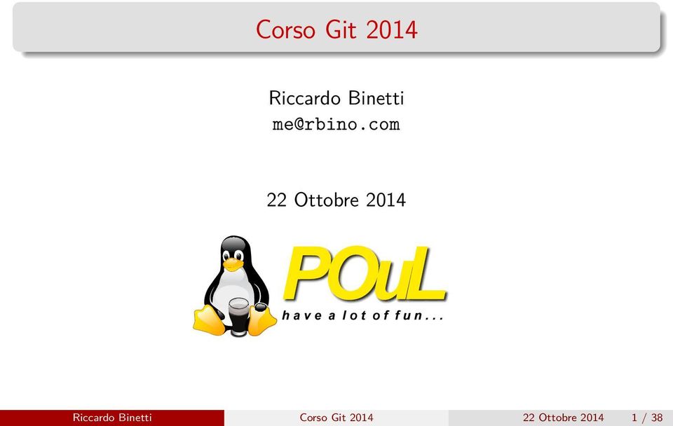 com 22 Ottobre 2014 Riccardo