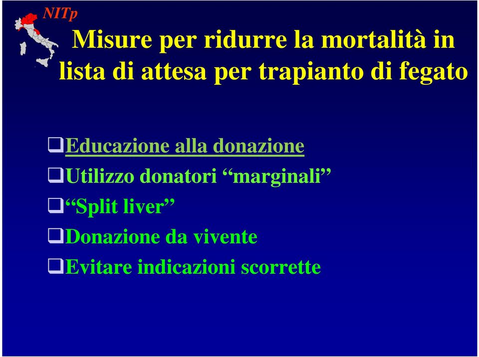 donazione Utilizzo donatori marginali Split