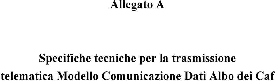 trasmissione telematica