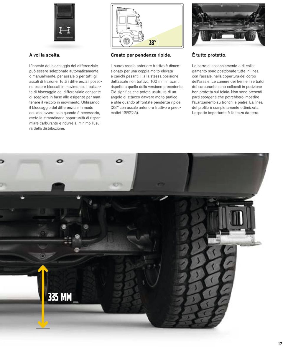 Utiizzando i boccaggio de differenziae in modo ocuato, ovvero soo quando è necessario, avete a straordinaria opportunità di risparmiare carburante e ridurre a minimo usura dea distribuzione.