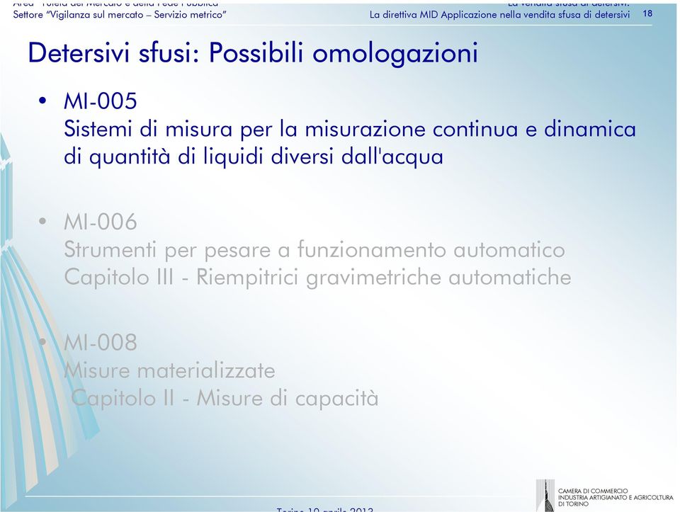 MI-006 Strumenti per pesare a funzionamento automatico Capitolo III -