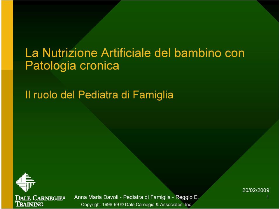 Famiglia Anna Maria Davoli - Pediatra di Famiglia