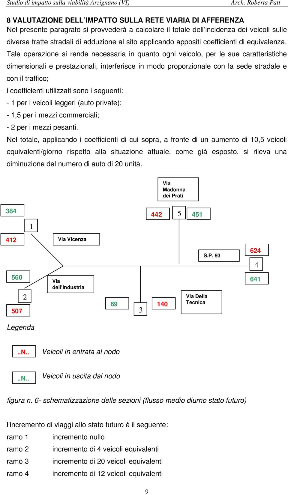 Tale operazione si rende necessaria in quanto ogni veicolo, per le sue caratteristiche dimensionali e prestazionali, interferisce in modo proporzionale con la sede stradale e con il traffico; i