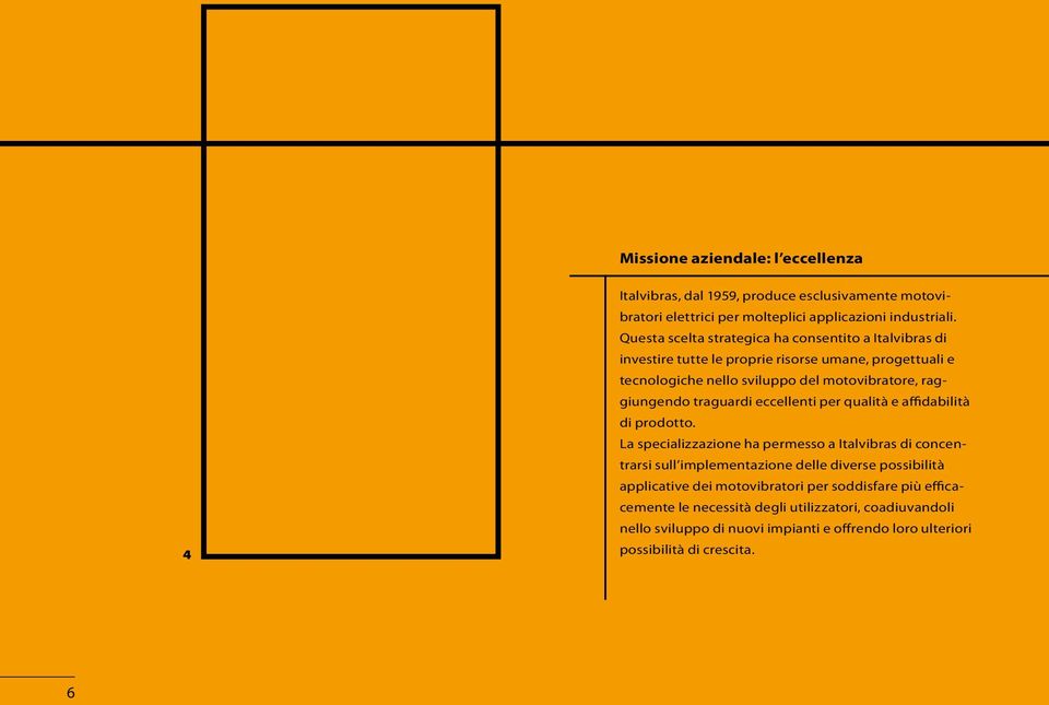 raggiungendo traguardi eccellenti per qualità e affidabilità di prodotto.