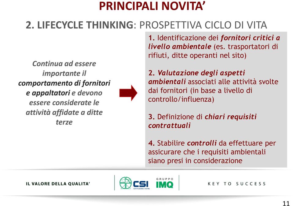 trasportatori di rifiuti, ditte operanti nel sito) 2.