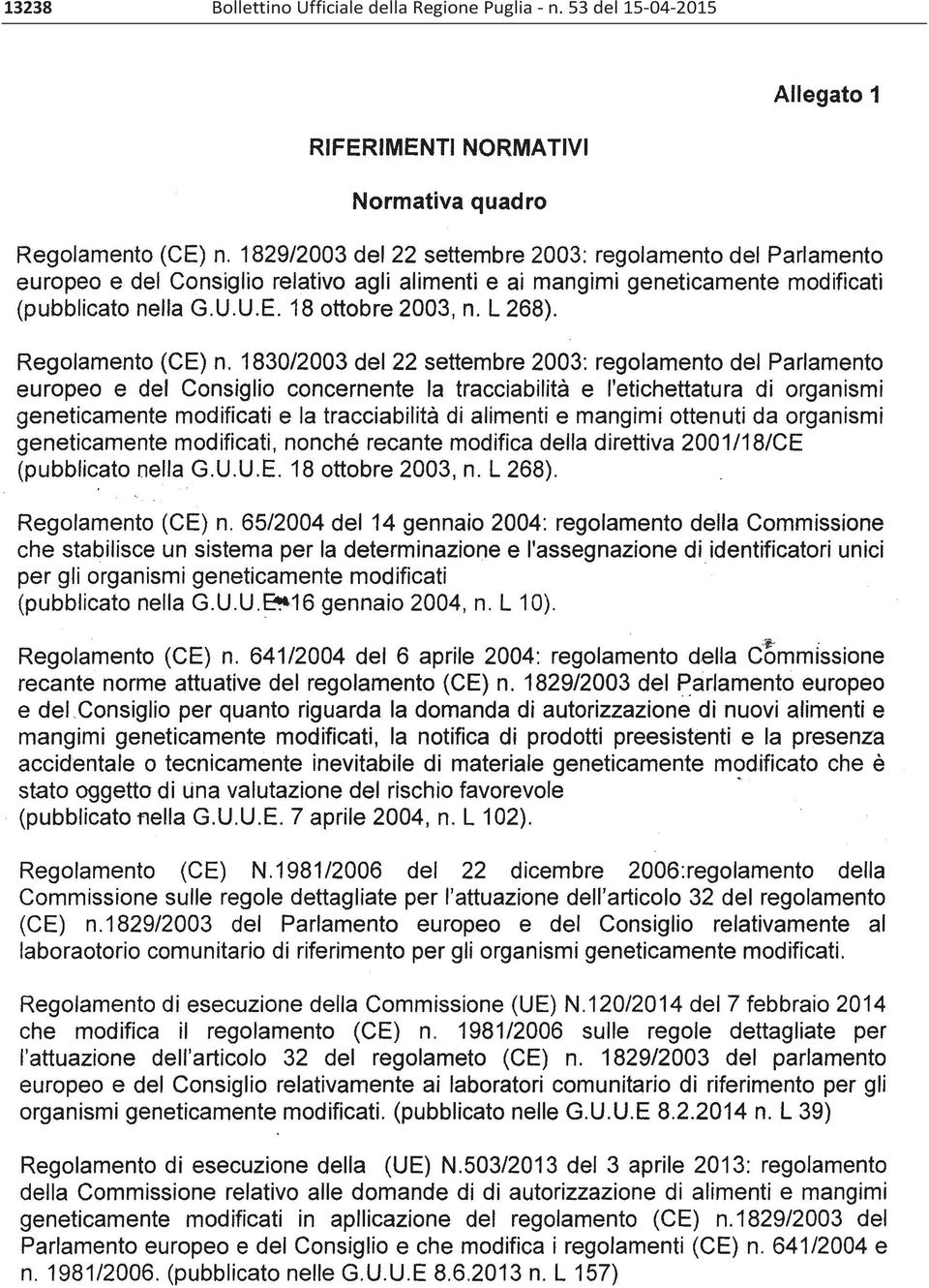 Regione Puglia n.