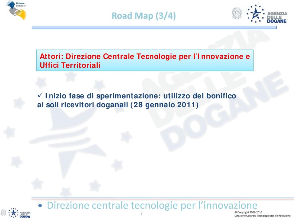 sperimentazione: utilizzo del