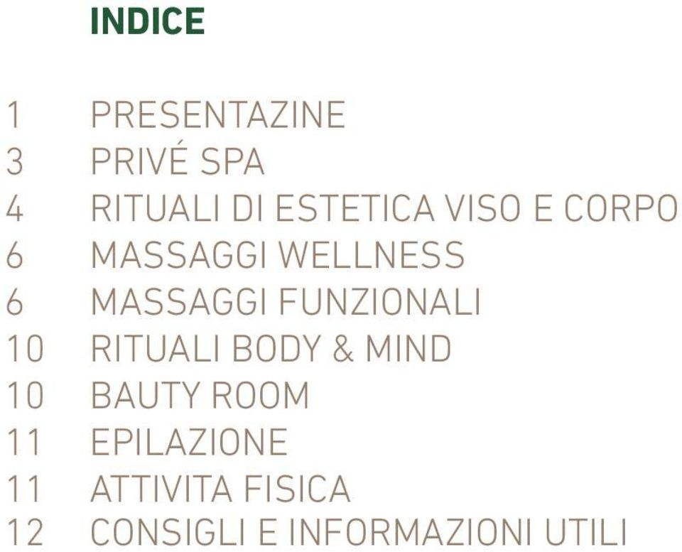 WELLNESS MASSAGGI FUNZIONALI RITUALI BODY & MIND