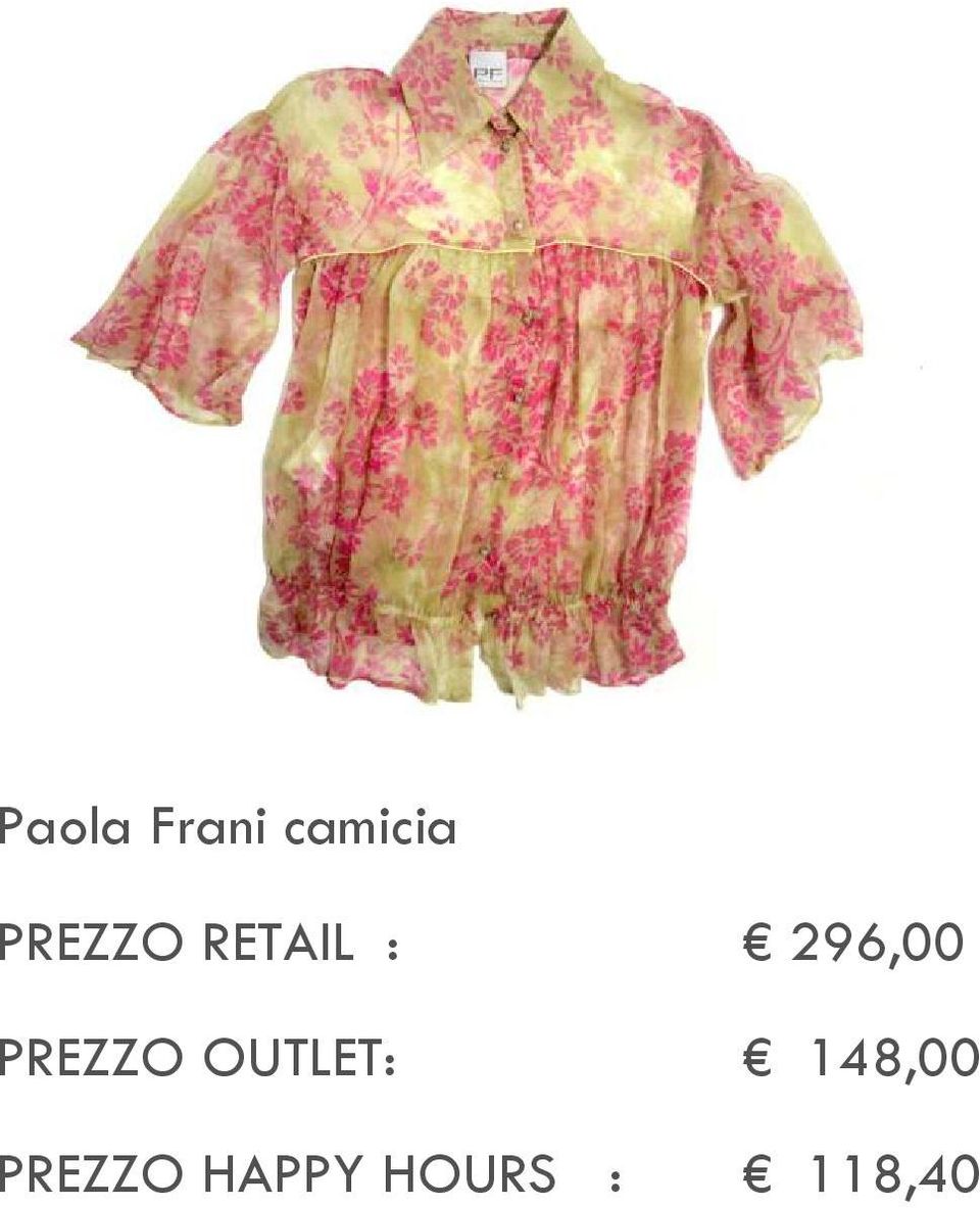 PREZZO OUTLET: 148,00