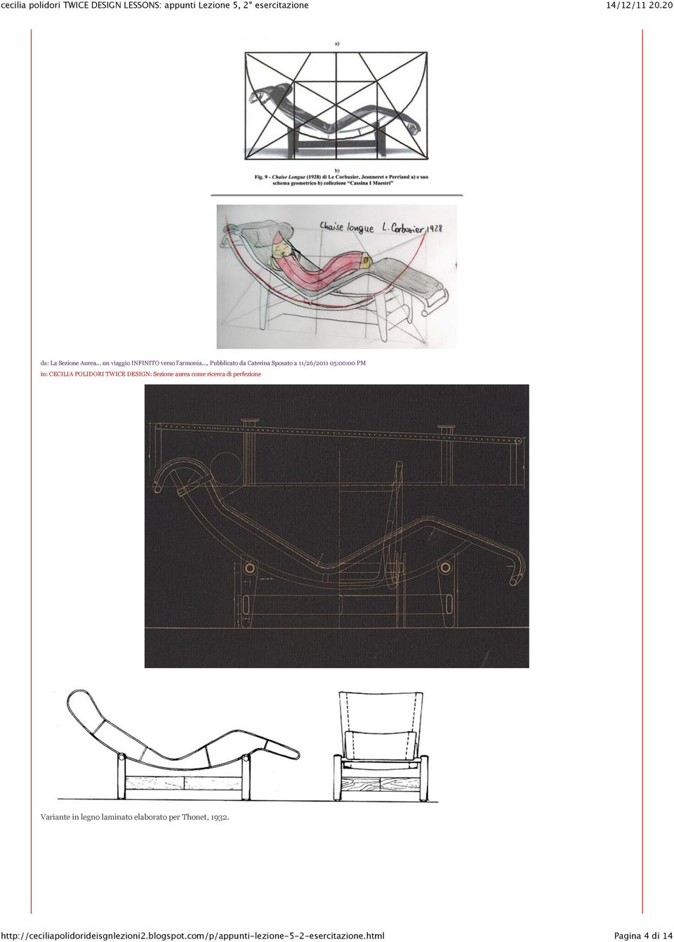 CECILIA POLIDORI TWICE DESIGN: Sezione aurea come ricerca di