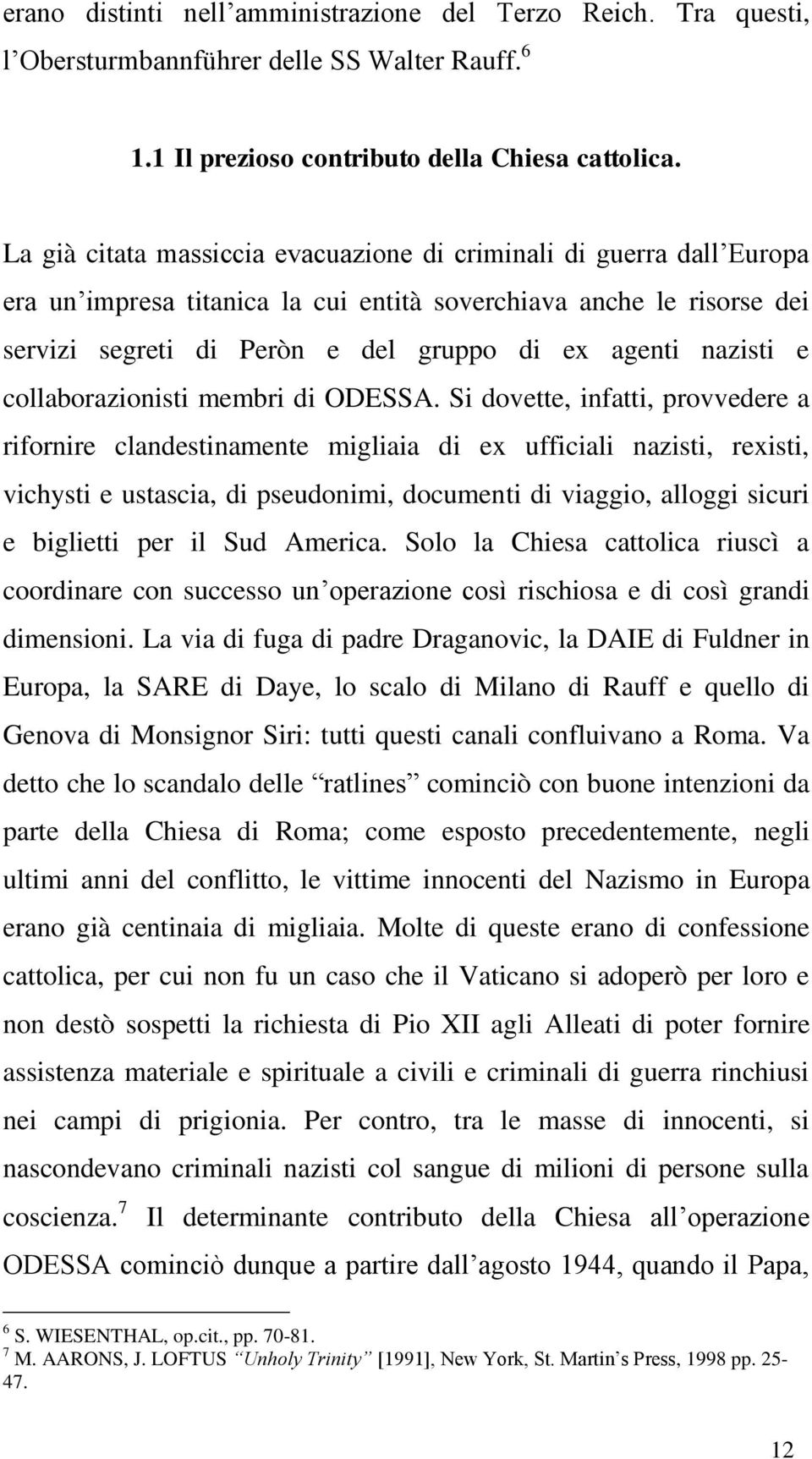 nazisti e collaborazionisti membri di ODESSA.