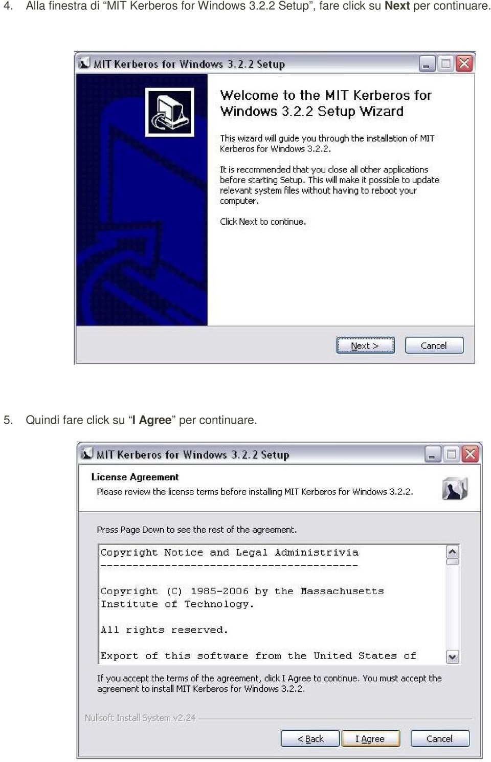 2 Setup, fare click su Next per