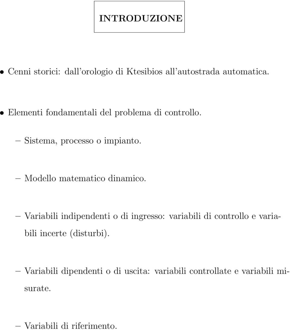 Modello matematico dinamico.