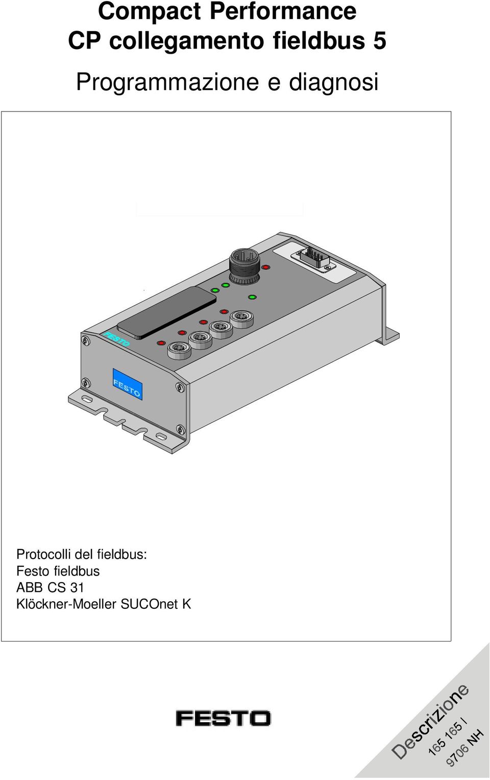 Protocolli del fieldbus: Festo