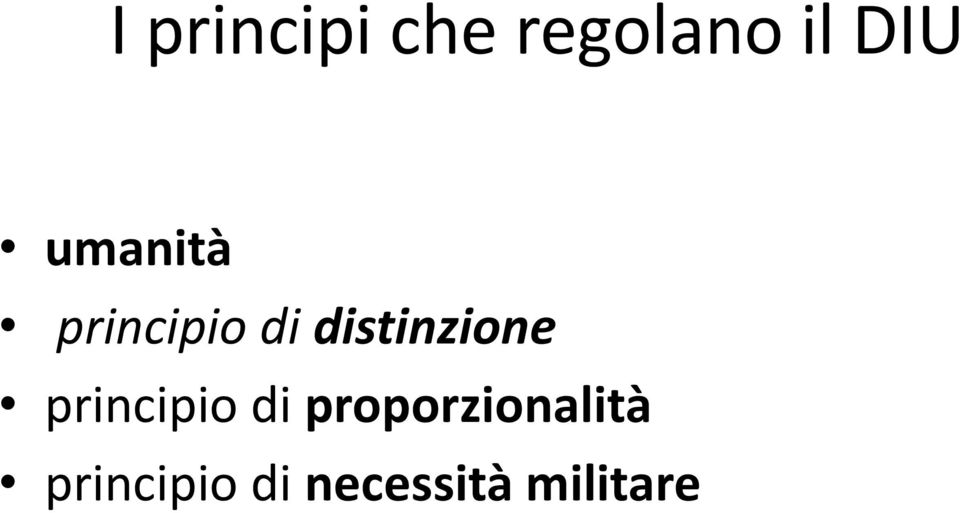 distinzione principio di