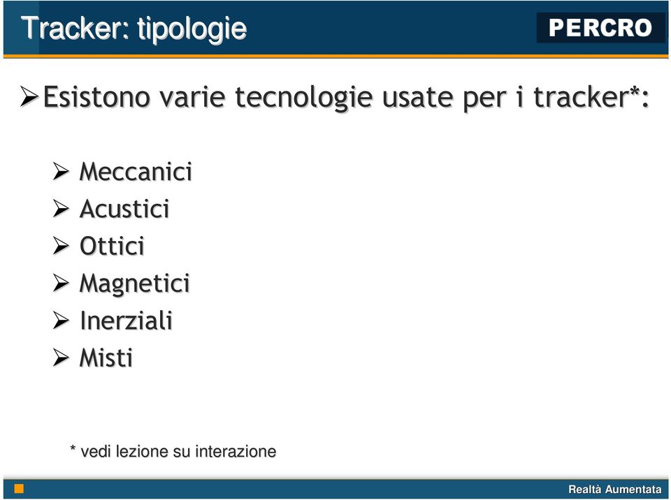 Meccanici Acustici Ottici Magnetici