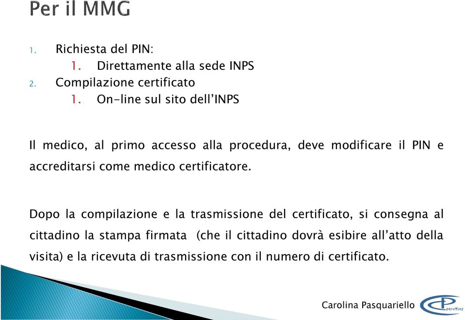 medico certificatore.