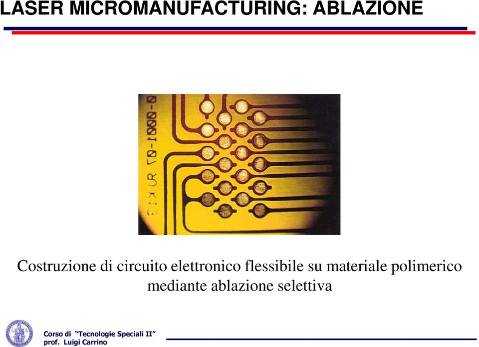 elettronico flessibile su