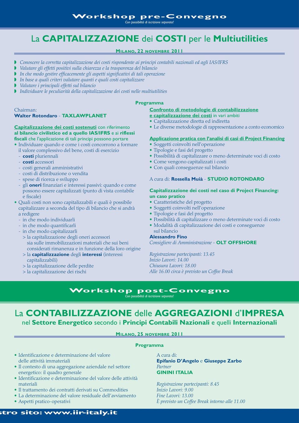 effetti positivi sulla chiarezza e la trasparenza del bilancio In che modo gestire efficacemente gli aspetti significativi di tali operazione In base a quali criteri valutare quanti e quali costi