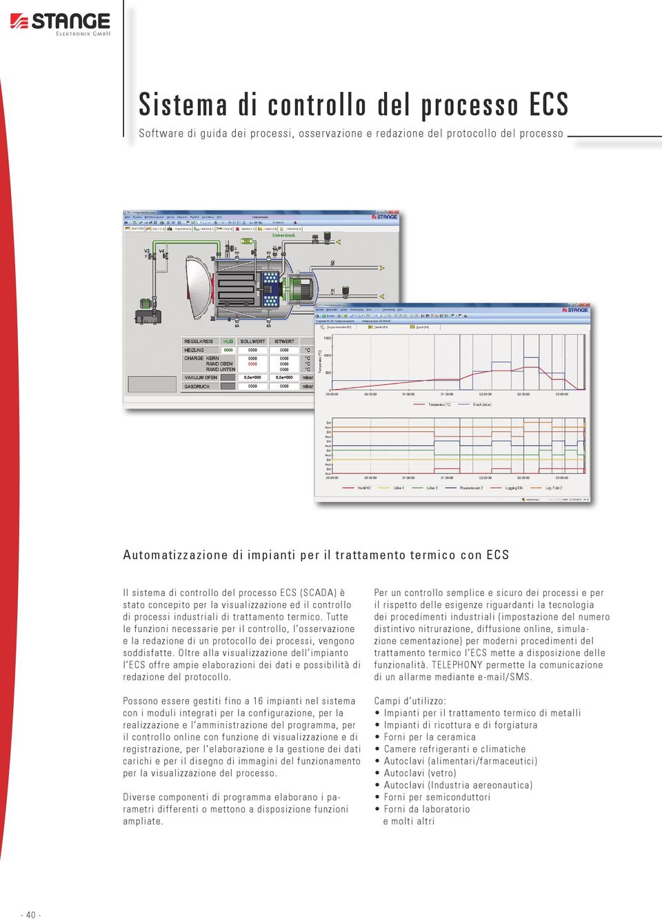 Tutte le funzioni necessarie per il controllo, l osservazione e la redazione di un protocollo dei processi, vengono soddisfatte.