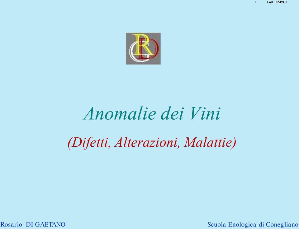 Vini (Difetti,