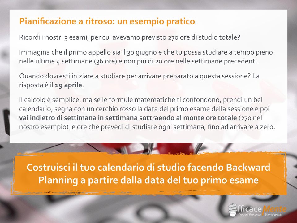 Quando dovresti iniziare a studiare per arrivare preparato a questa sessione? La risposta è il 19 aprile.